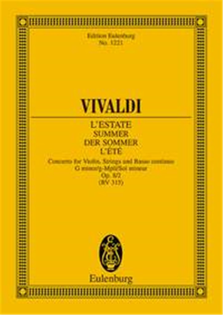 Concerto Op. 8 N. 2 (L'Estate) (Jenkins)